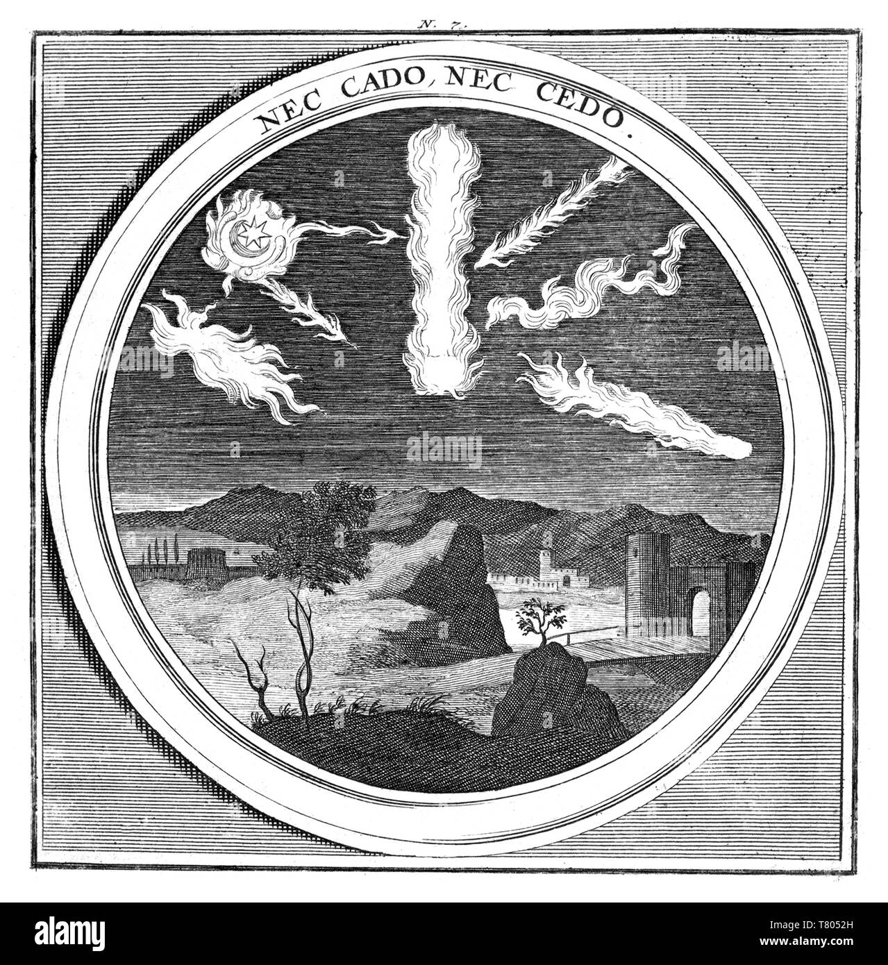 Meteorologia, Natural Phenemona, 1709 Stock Photo