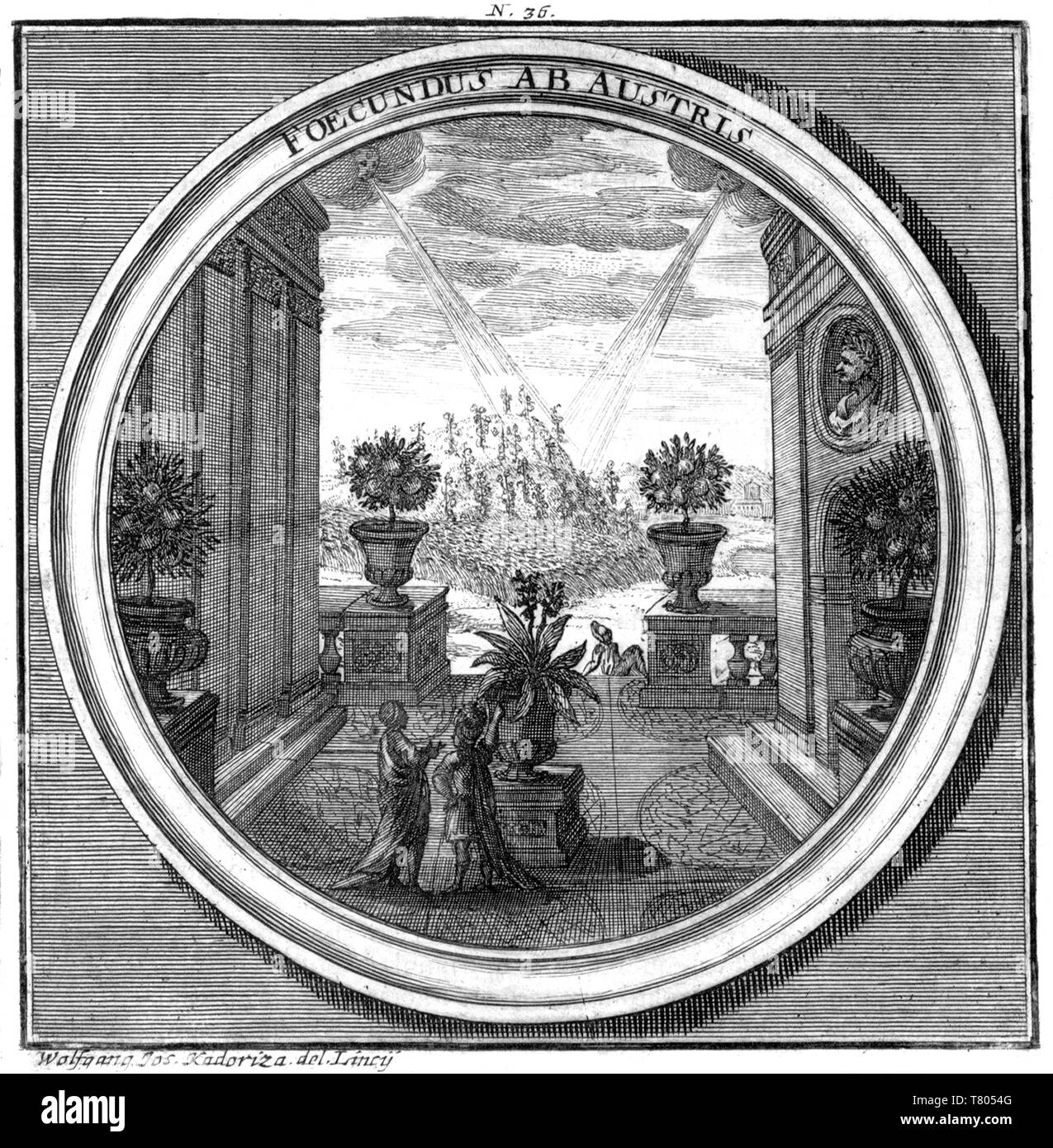 Meteorologia, Winds, 1709 Stock Photo