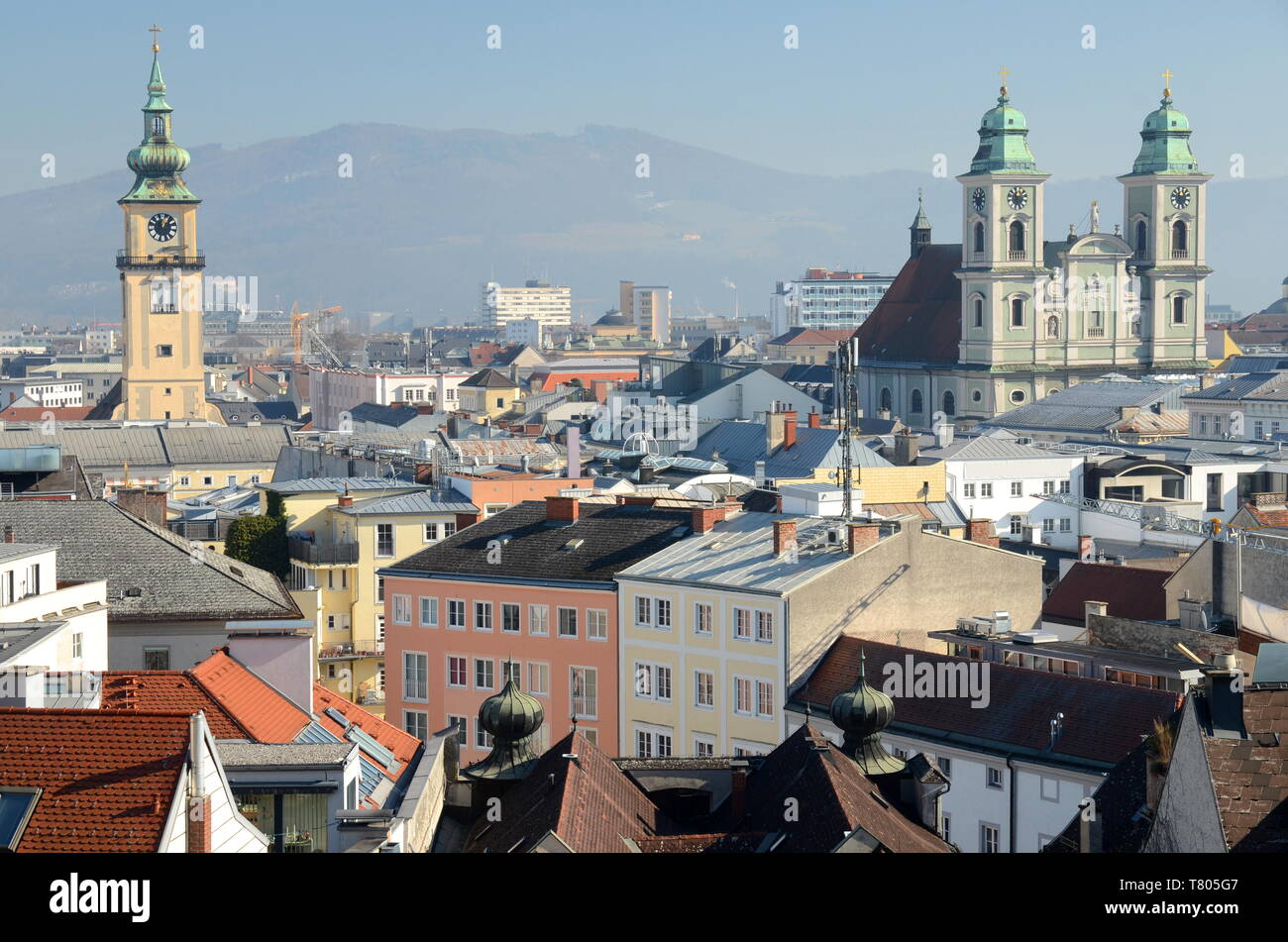 Old cathedral linz hi-res stock photography and images - Alamy