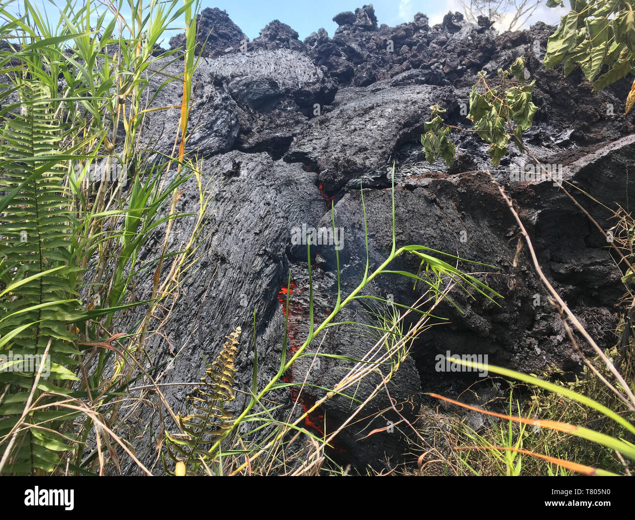 Kilauea Eruption 2018 Stock Photo - Alamy