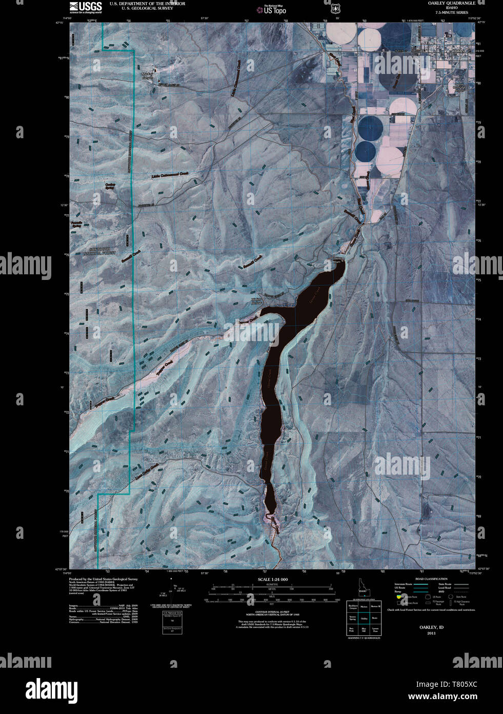 Oakley map hires stock photography and images Alamy