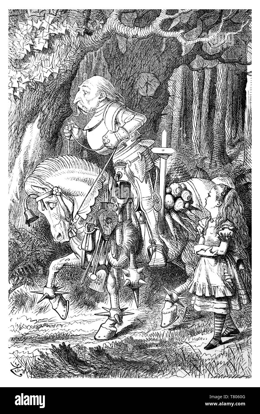 White Knight Alice In Wonderland Black And White Stock Photos Images White Knight Alice In Wonderland Black And White Stock Photos Images