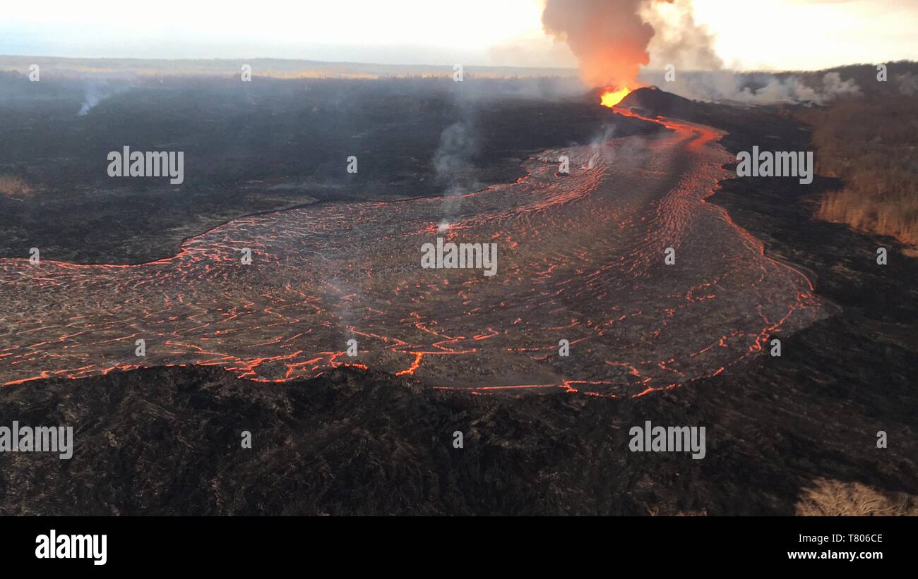 Kilauea Eruption 2018 Stock Photo - Alamy