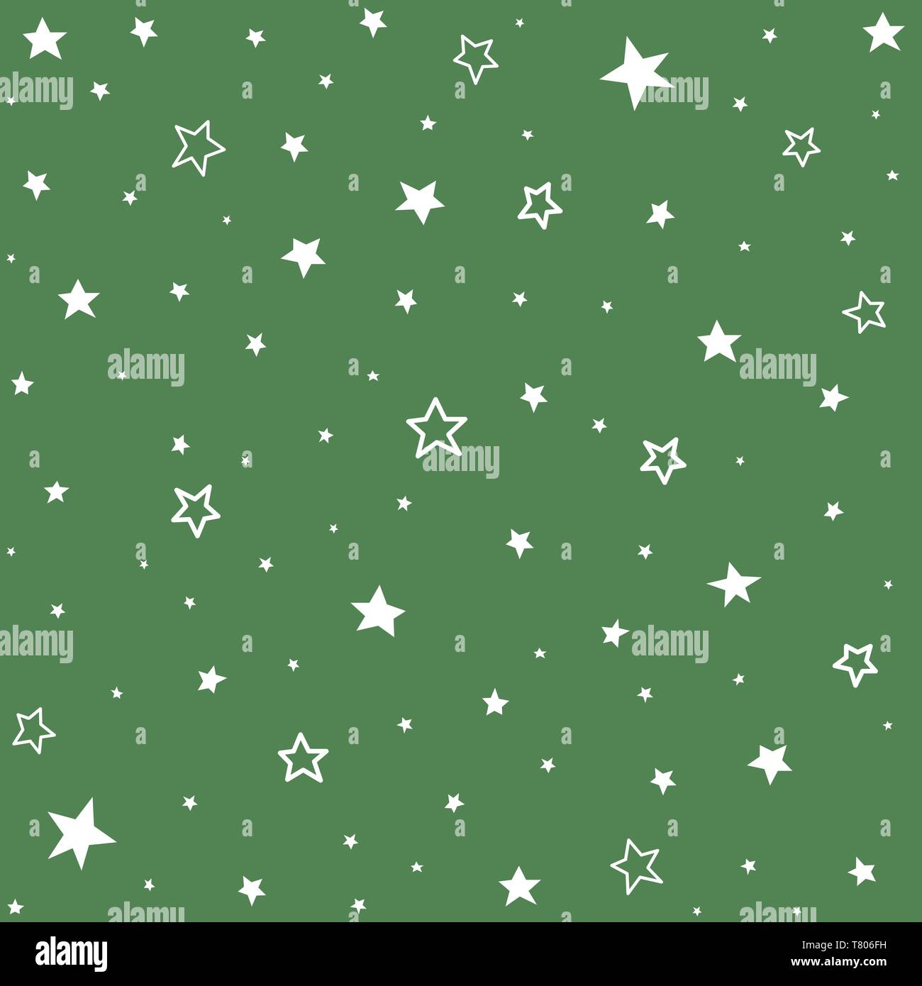 Seamless pattern with stars Stock Vector