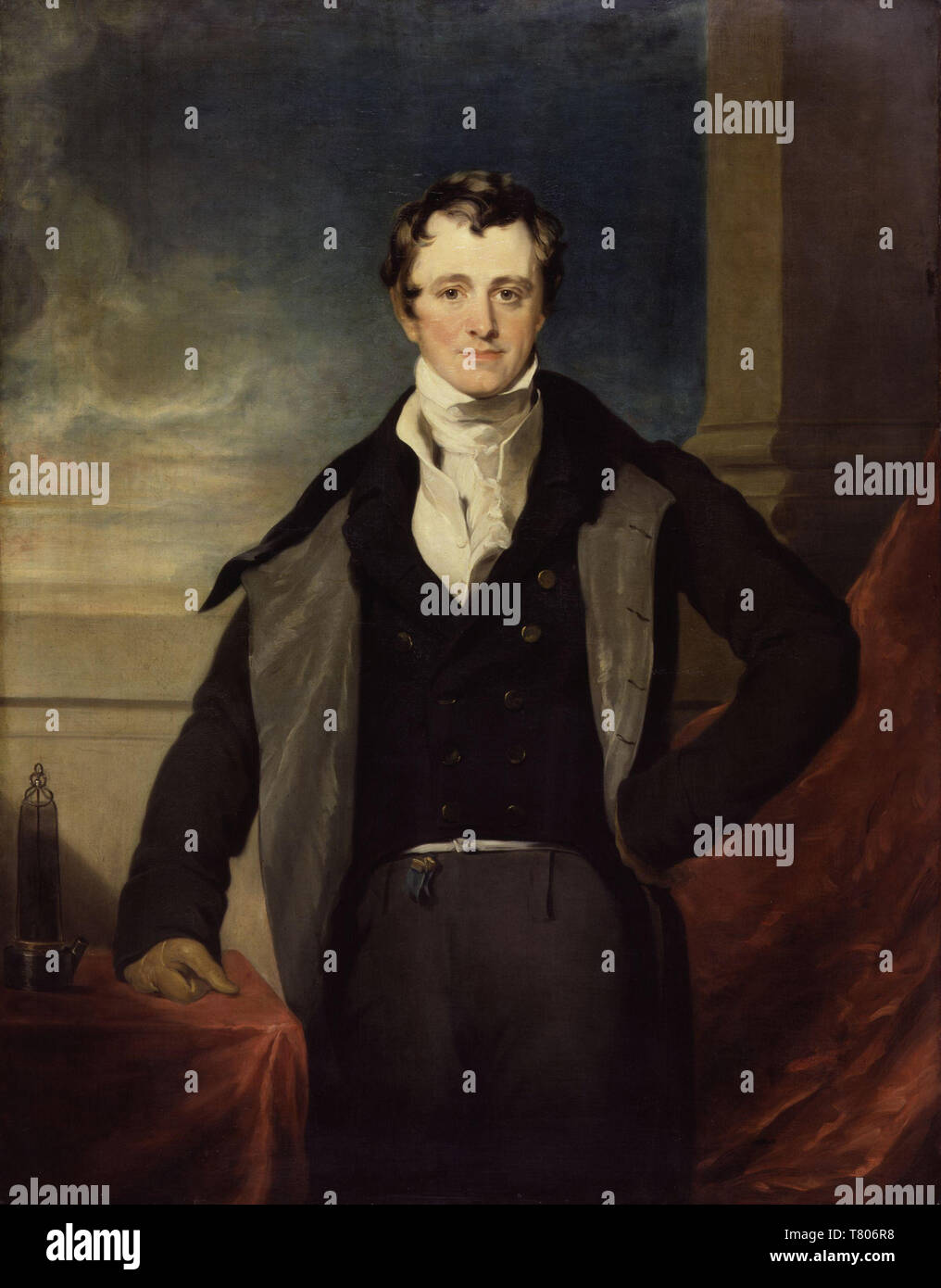 Humphry Davy, English Chemist and Inventor Stock Photo