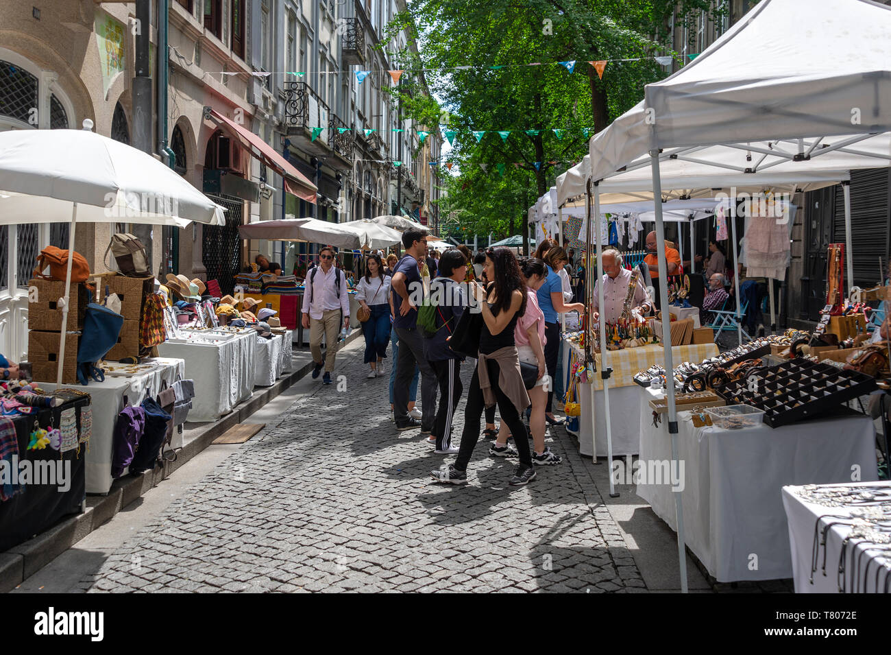sunday-street-market-in-porto-portugal-stock-photo-alamy