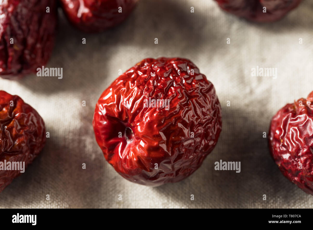 Organic Dried Red Jujube Fruit Ready to Eat Stock Photo Alamy