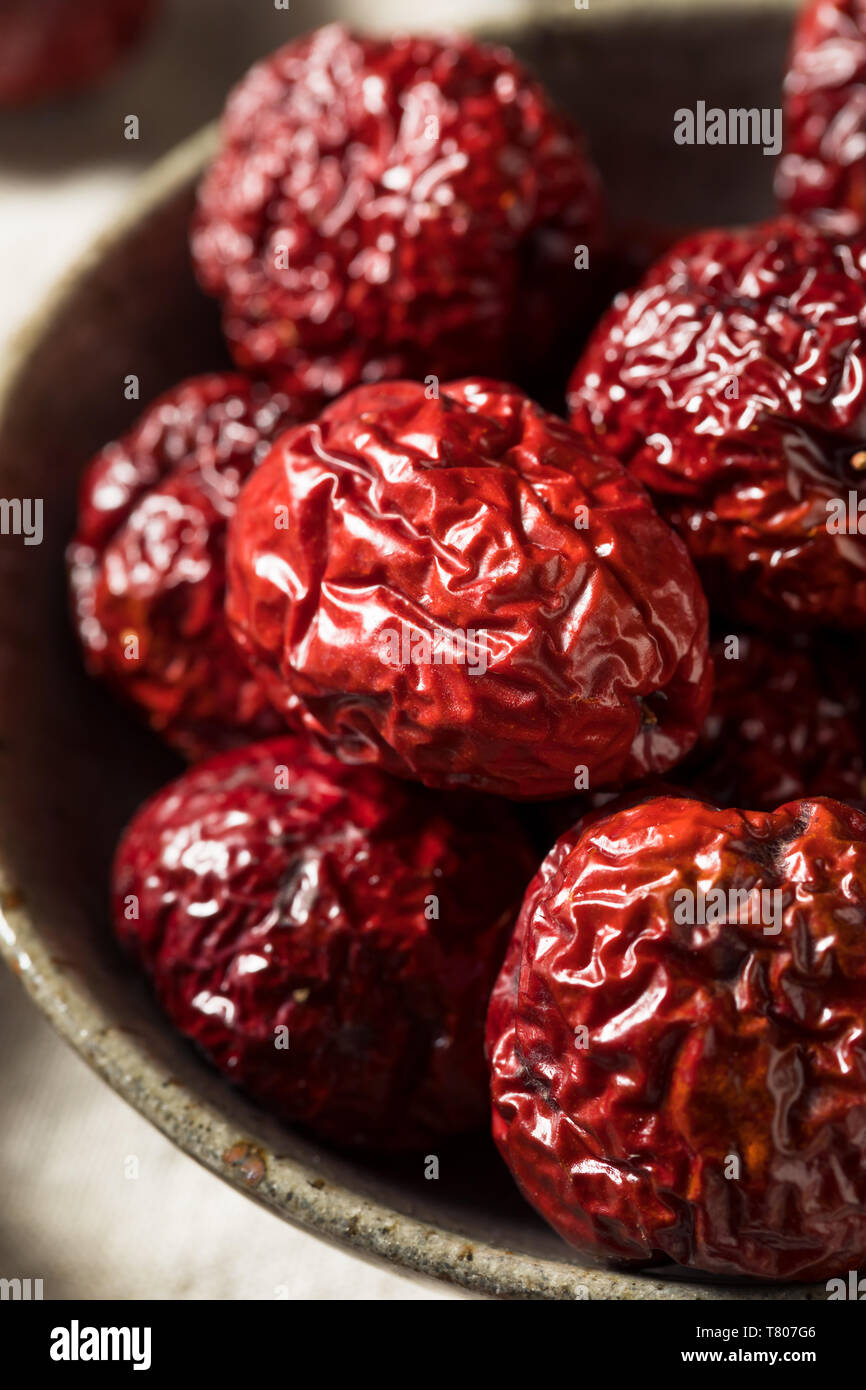 Organic Dried Red Jujube Fruit Ready to Eat Stock Photo Alamy