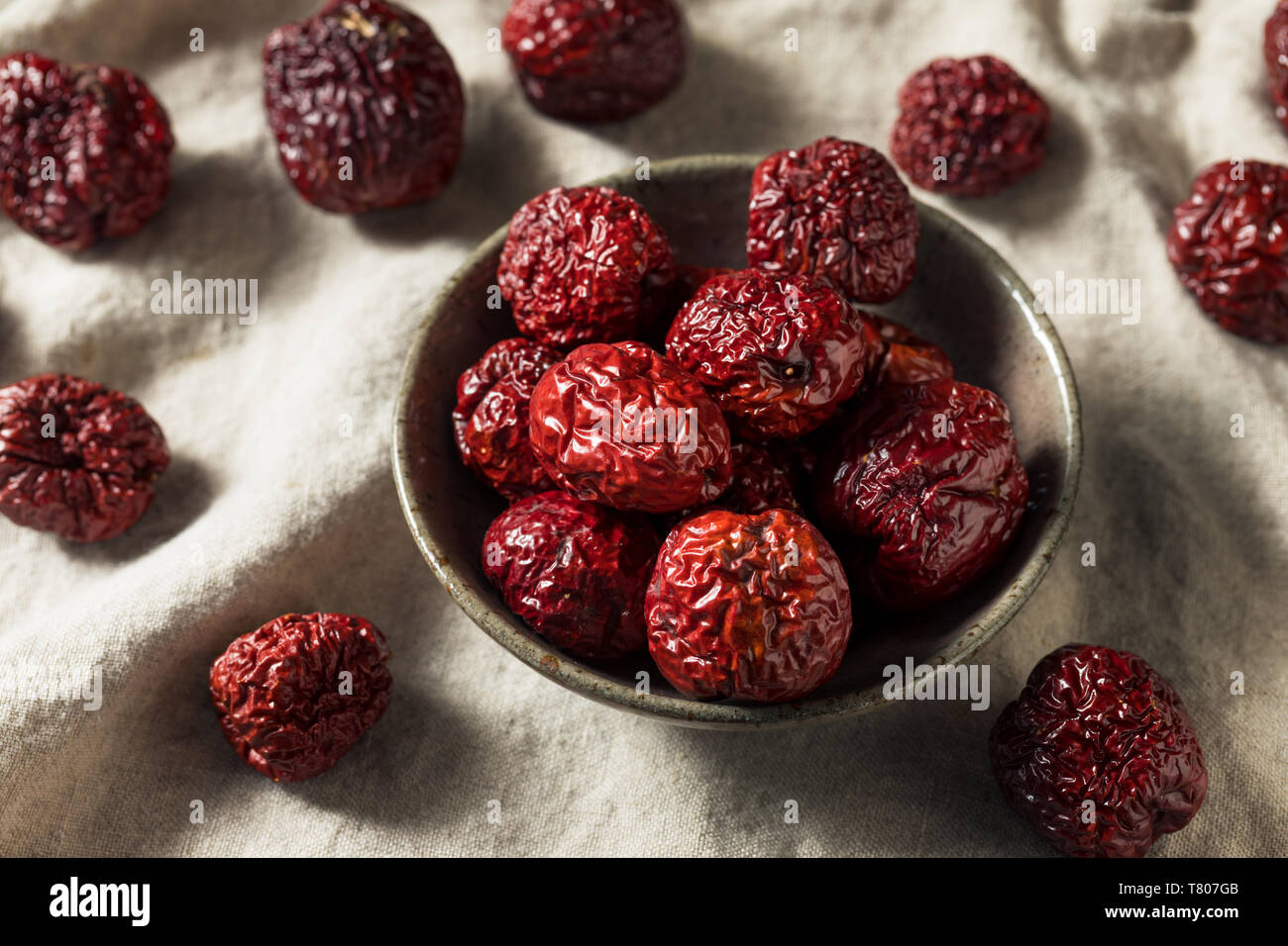 Organic Dried Red Jujube Fruit Ready to Eat Stock Photo Alamy