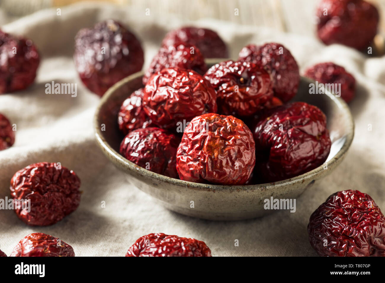 Organic Dried Red Jujube Fruit Ready to Eat Stock Photo Alamy