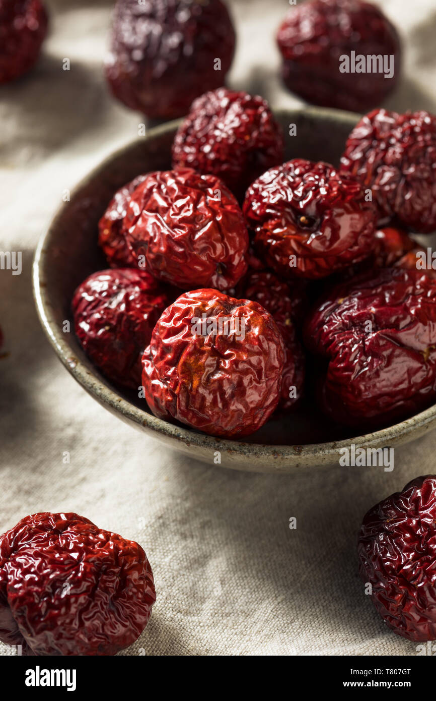 Organic Dried Red Jujube Fruit Ready to Eat Stock Photo Alamy