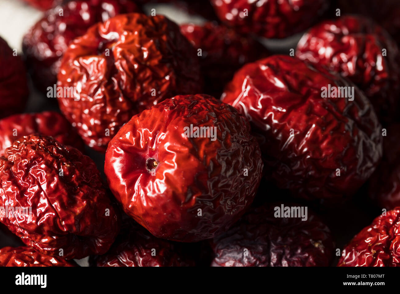 Organic Dried Red Jujube Fruit Ready to Eat Stock Photo Alamy
