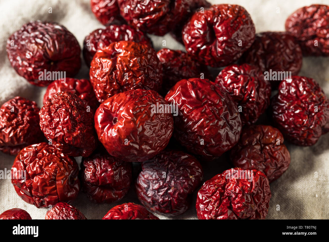 Organic Dried Red Jujube Fruit Ready to Eat Stock Photo Alamy