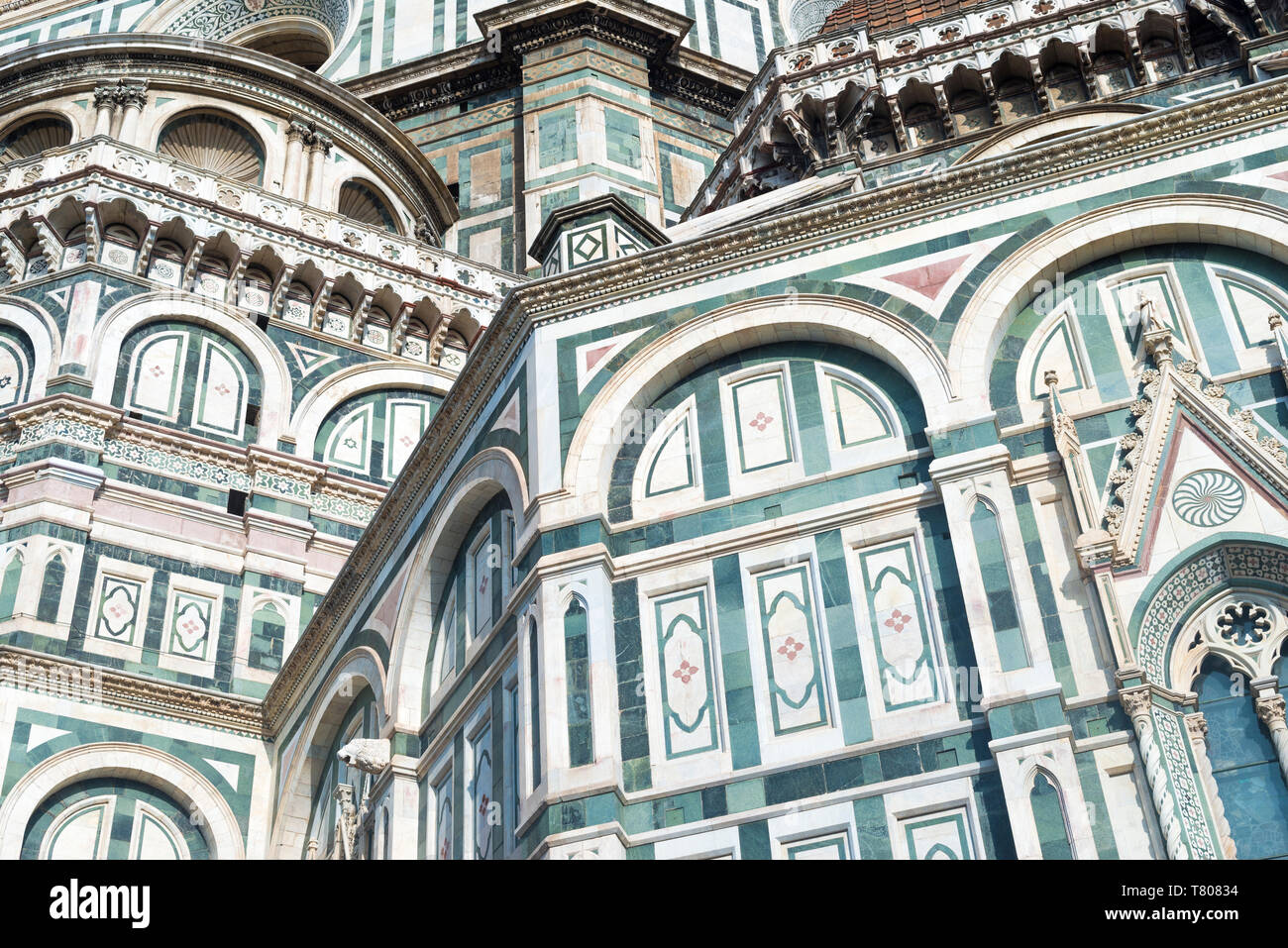 The Duomo (Cathedral) in Florence, UNESCO World Heritage Site, Tuscany, Italy, Europe Stock Photo
