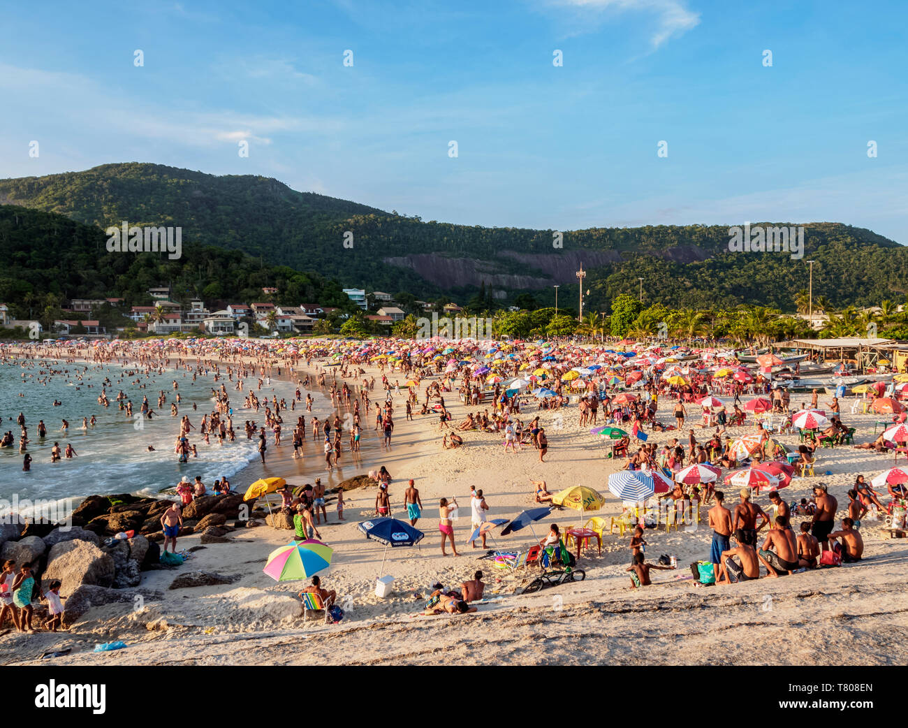 Prainha de Piratininga, beach, Niteroi, State of Rio de Janeiro, Brazil, South America Stock Photo