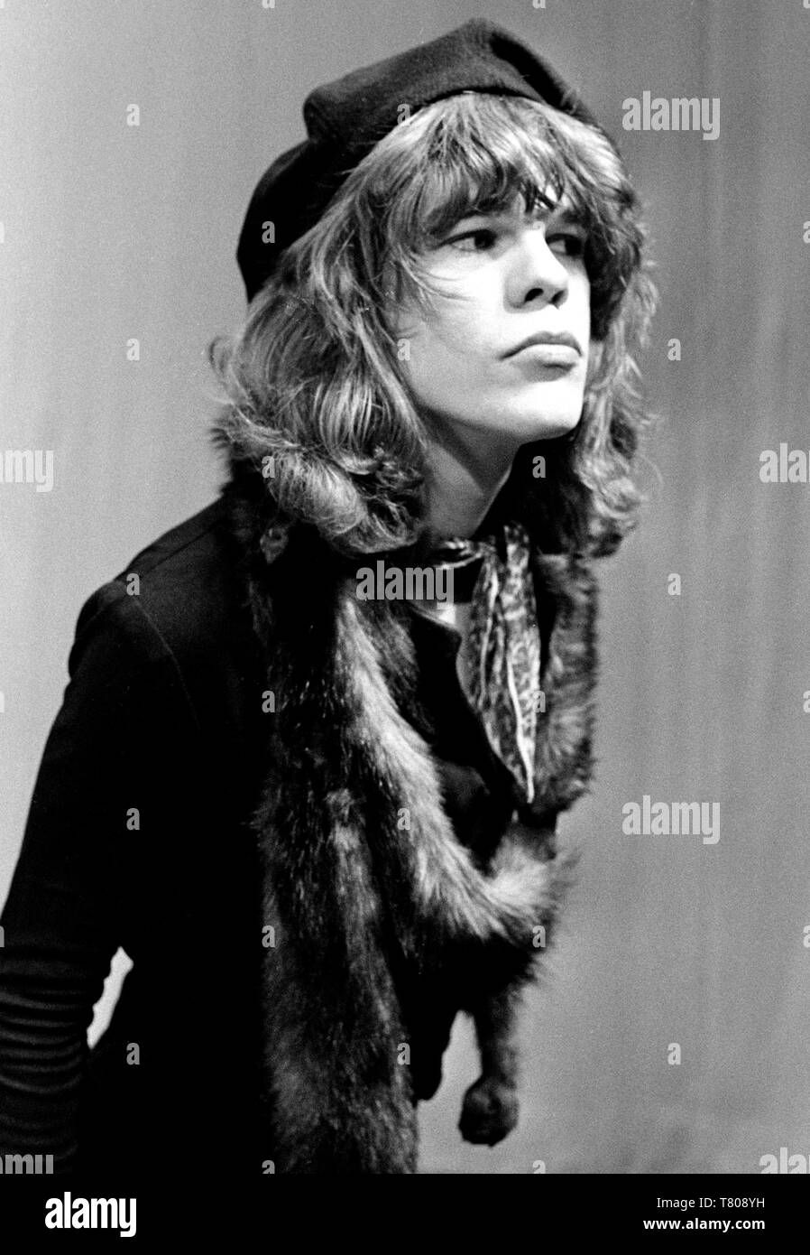 David johansen of the new york dolls Black and White Stock Photos