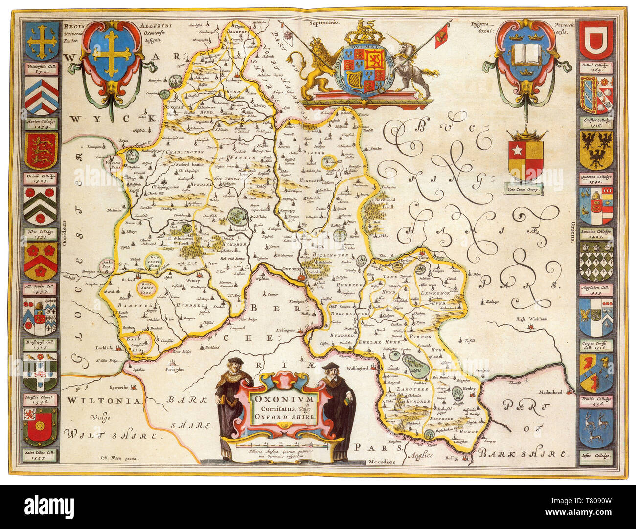 England map 17th hi-res stock photography and images - Alamy