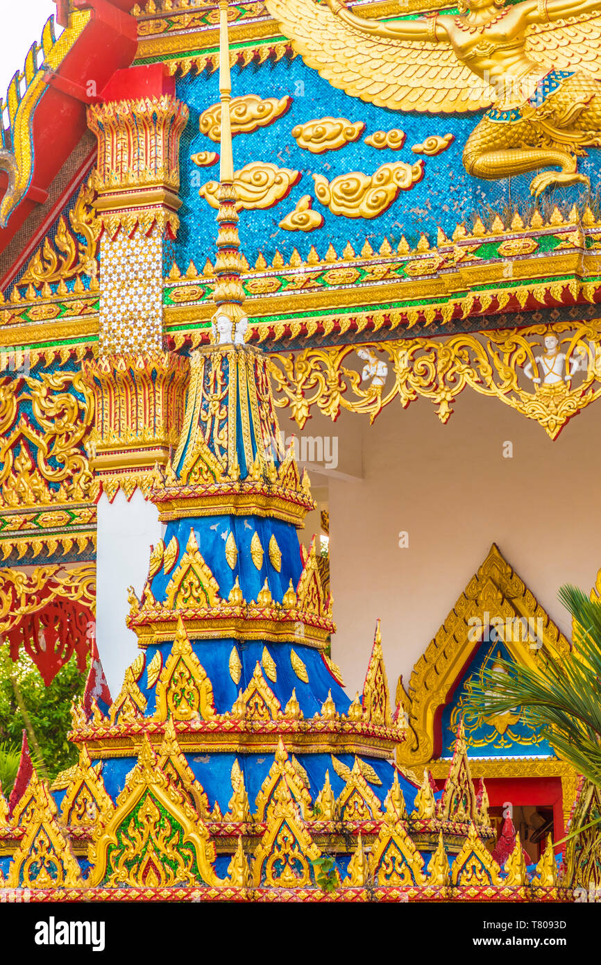 Mongkol Nimit temple (Wat) in Phuket old town, Phuket, Thailand, Southeast Asia, Asia Stock Photo