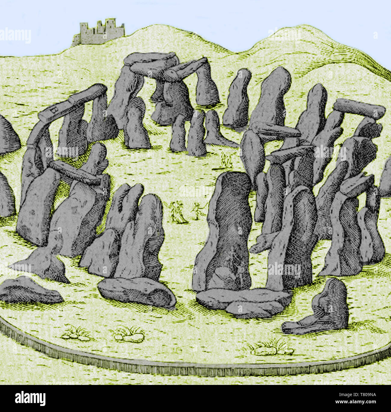 Stonehenge, Prehistoric Monument Stock Photo - Alamy