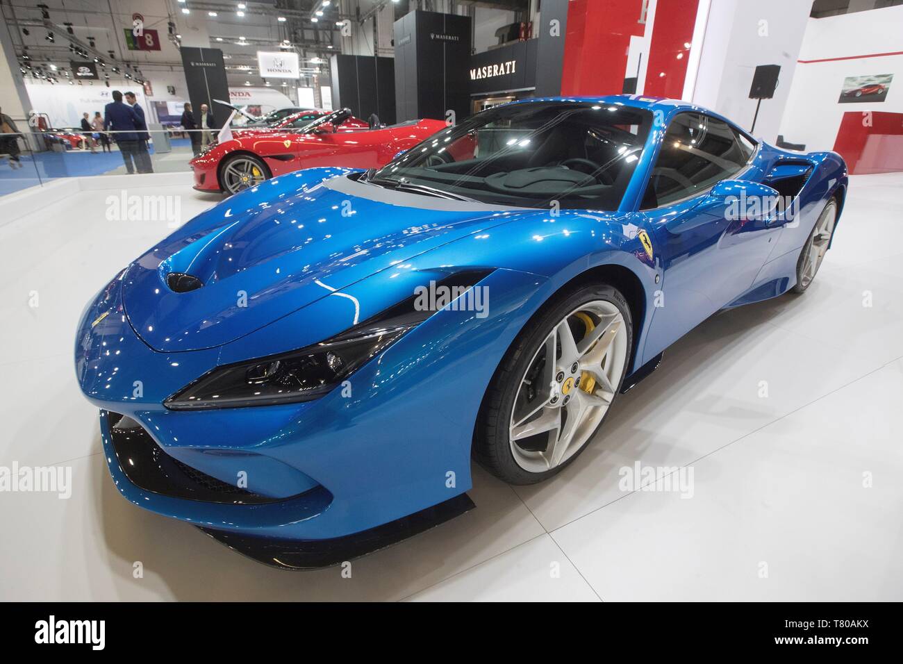Model F8 Tributo Of Ferrari Is Shown During The Press And