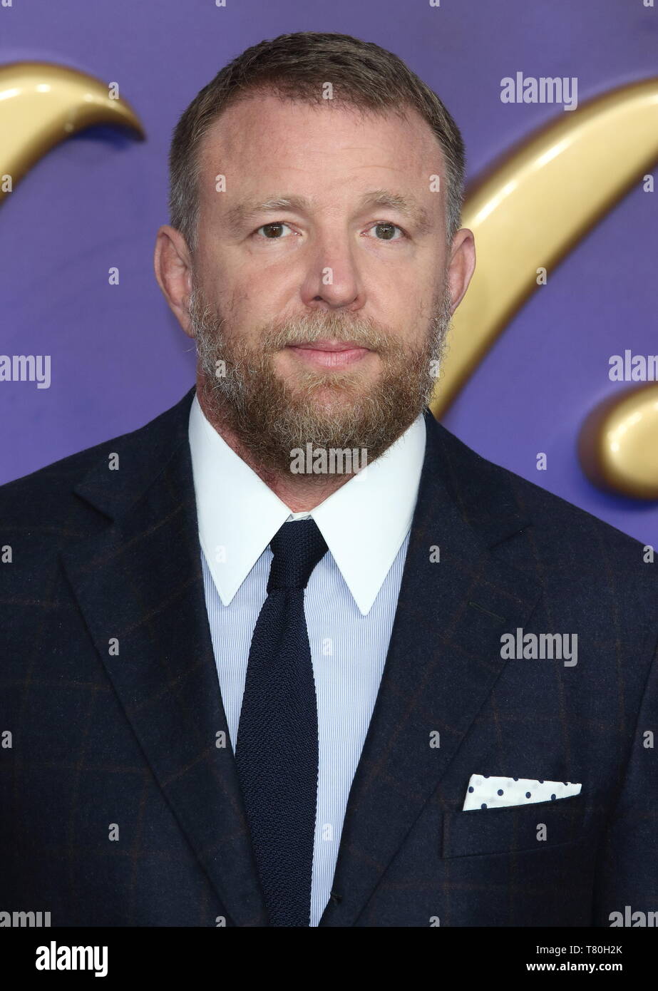 Justin Ritchie Actor Guy Ritchie attends the Aladdin European Gala Screening at the Odeon ...