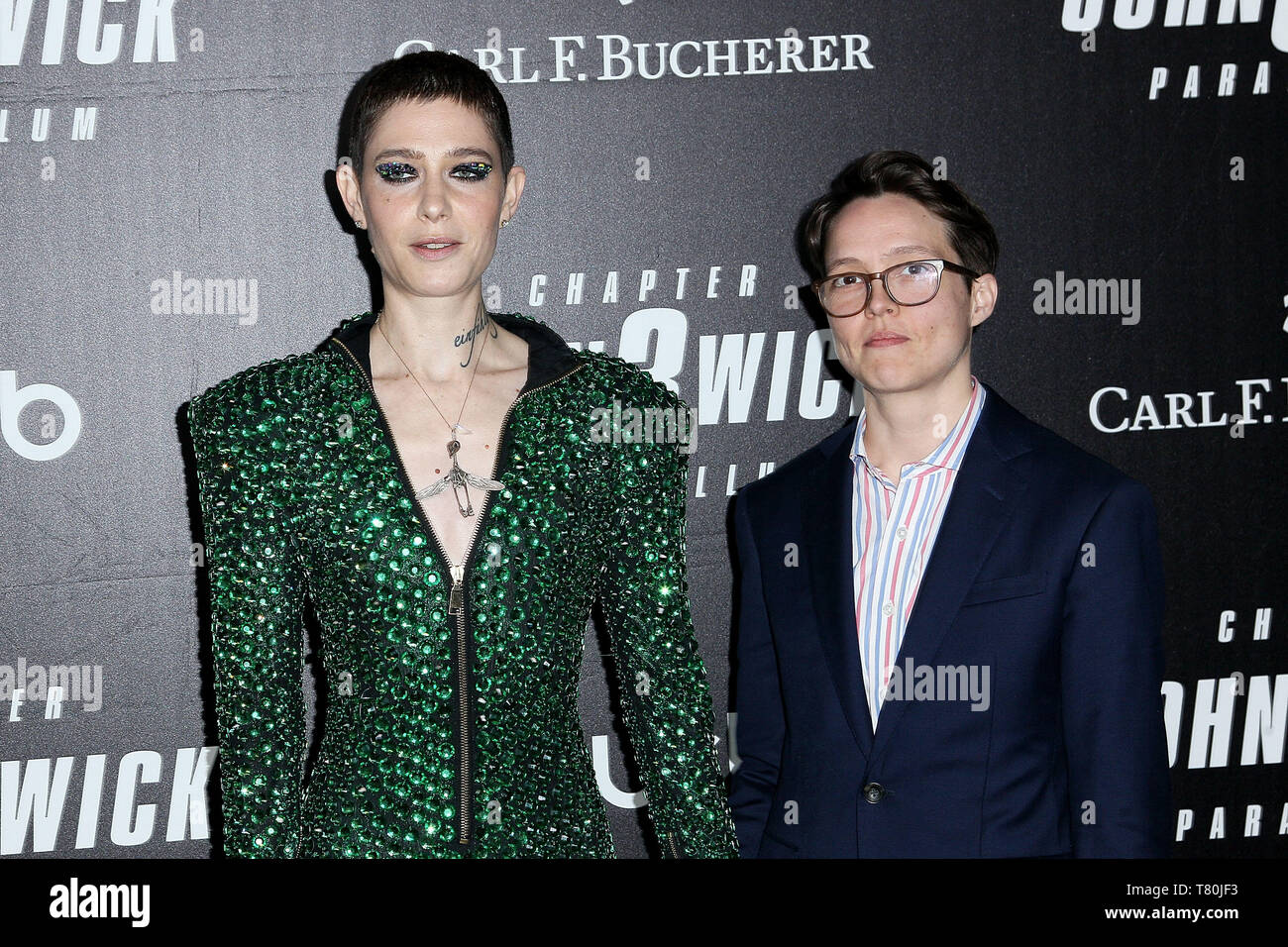 Brooklyn, USA. 9 May, 2019. Asia Kate Dillon, Corinne at the JOHN WICK: CHAPTER 3 - PARABELLUM World Premiere at 1 Hanson Place. Credit: Steve Mack/Alamy Live News Stock Photo