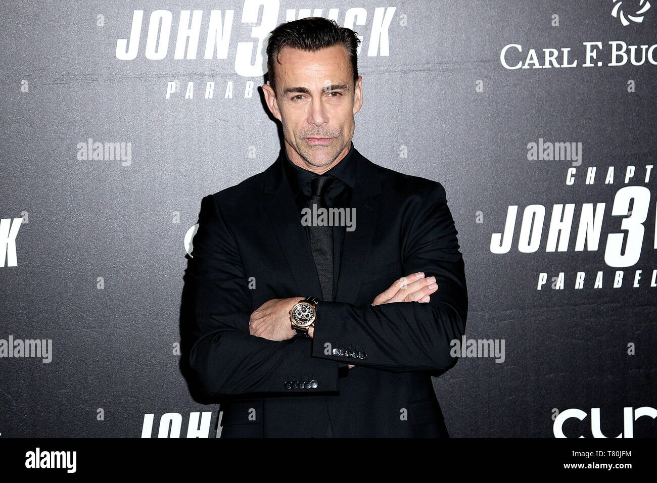 Brooklyn, USA. 9 May, 2019. Daniel Bernhardt at the JOHN WICK: CHAPTER 3 - PARABELLUM World Premiere at 1 Hanson Place. Credit: Steve Mack/Alamy Live News Stock Photo