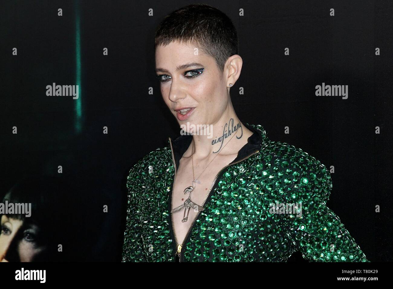 Brooklyn, NY, USA. 9th May, 2019. Asia Kate Dillon at arrivals for JOHN WICK: CHAPTER 3 - PARABELLUM World Premiere, One Hanson Place - formerly Williamsburgh Savings Bank, Brooklyn, NY May 9, 2019. Photo By: Steve Mack/Everett Collection/Alamy Live News Stock Photo