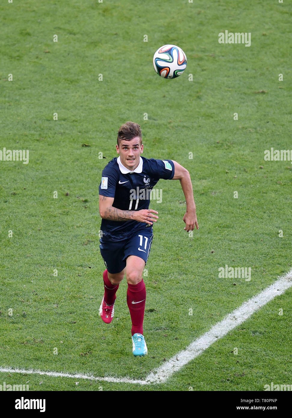 Antoine Griezmann Of France In Action During The Fifa World Cup 2014 Quarter Final Soccer Match Between France And Germany At Estadio Do Maracana In Rio De Janeiro Brazil 04 July 2014