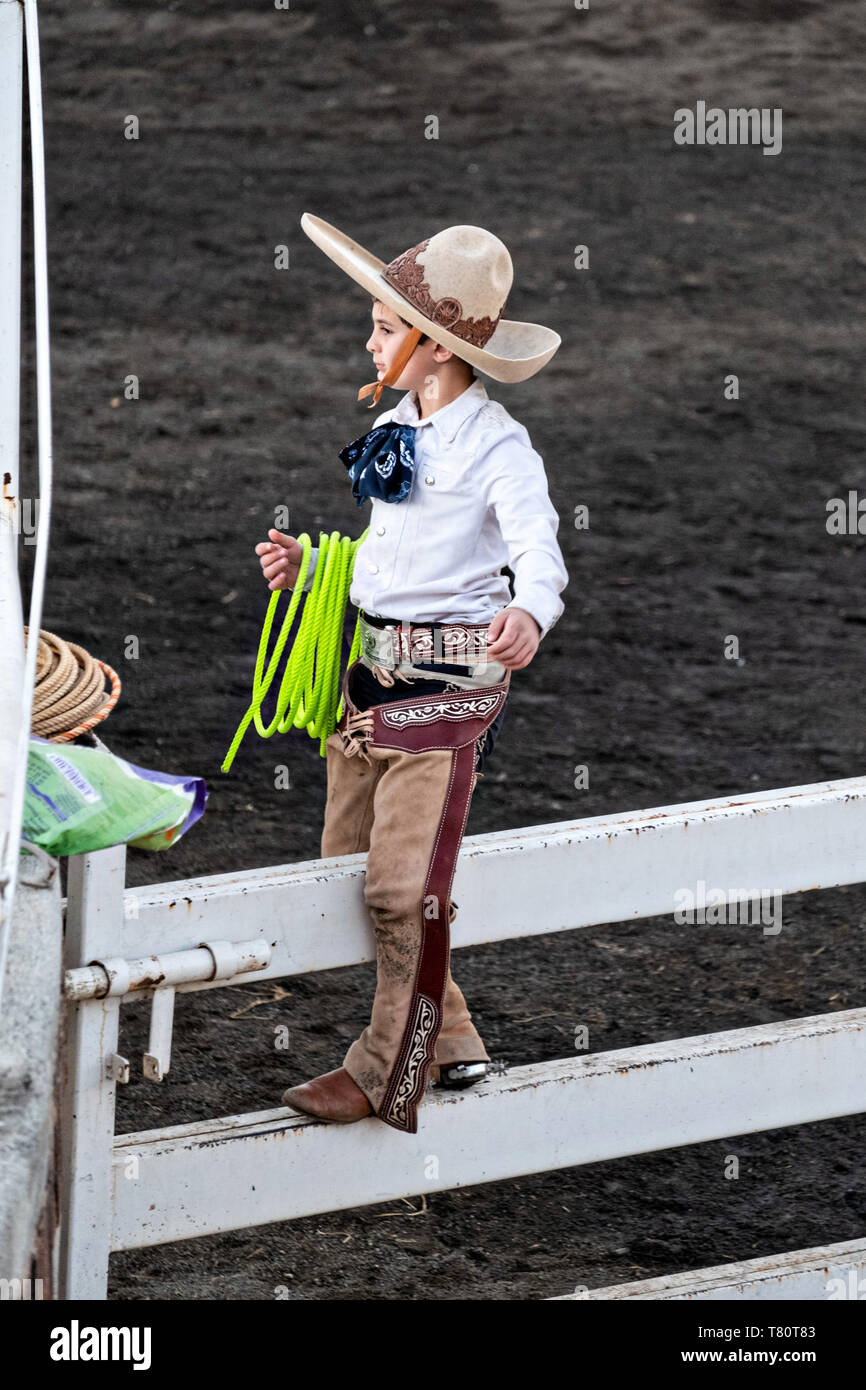 Eight-year-old Juan Franco, from the legendary Franco family of Charro ...