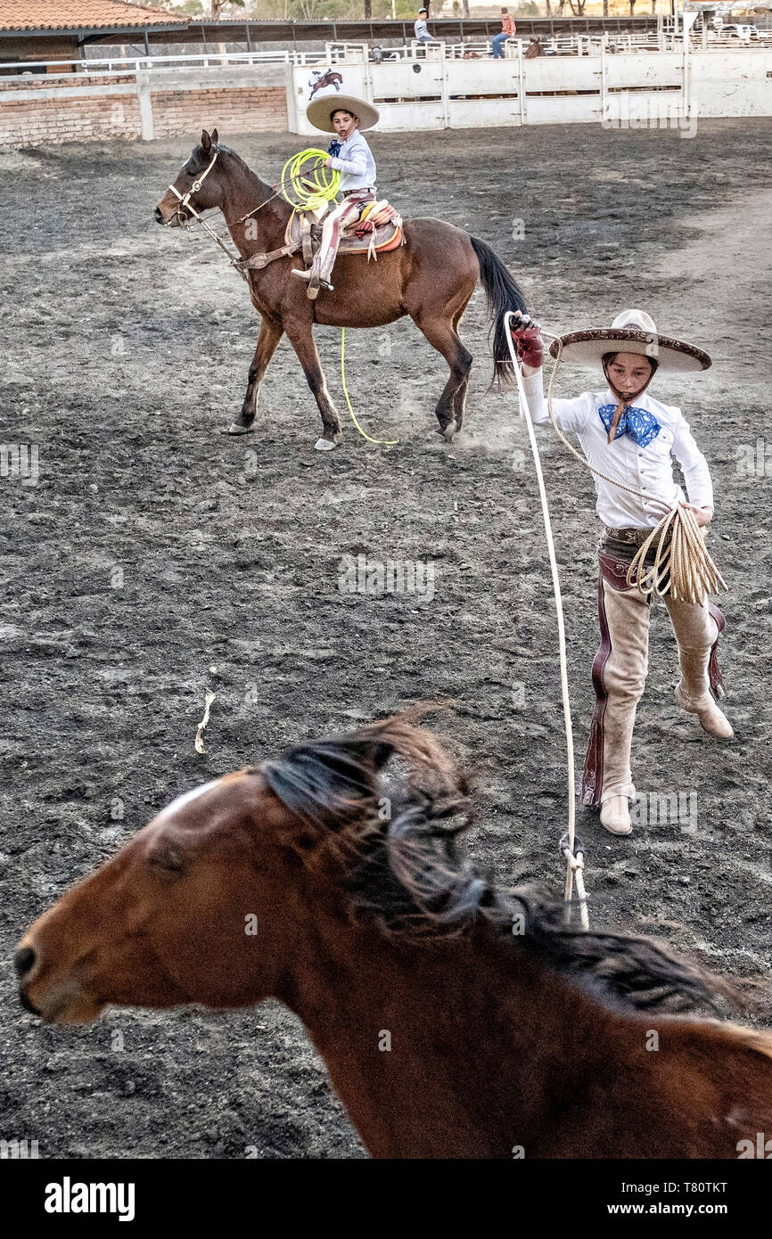 Young Juan Franco from the legendary Franco family of Charro champions ...