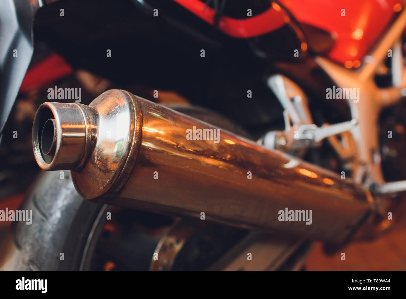 Detail of motorcycle seat hi res stock photography and images