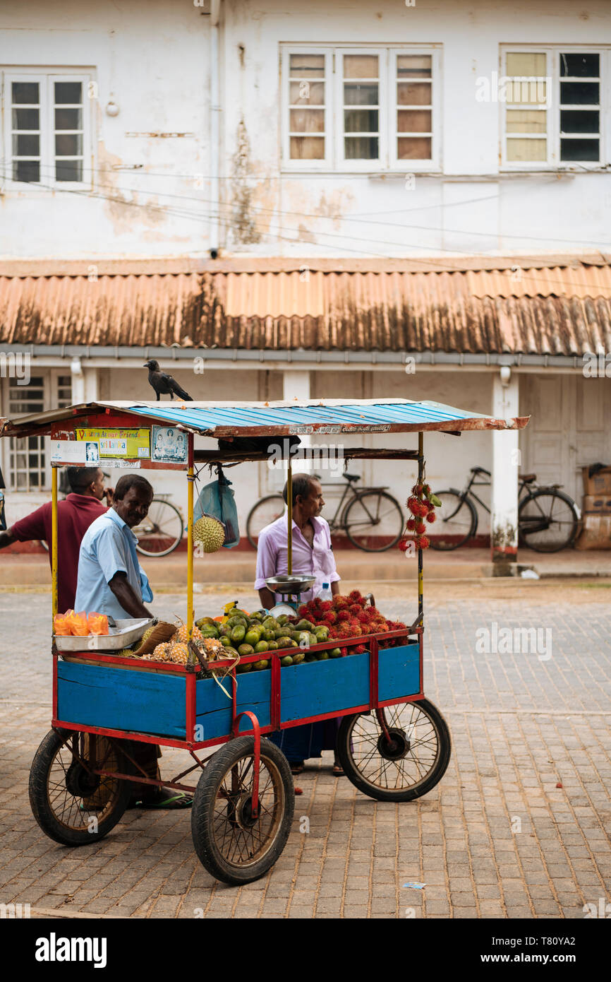 Fruit Stall, Galle, South Coast, Sri Lanka, Asia Stock Photo