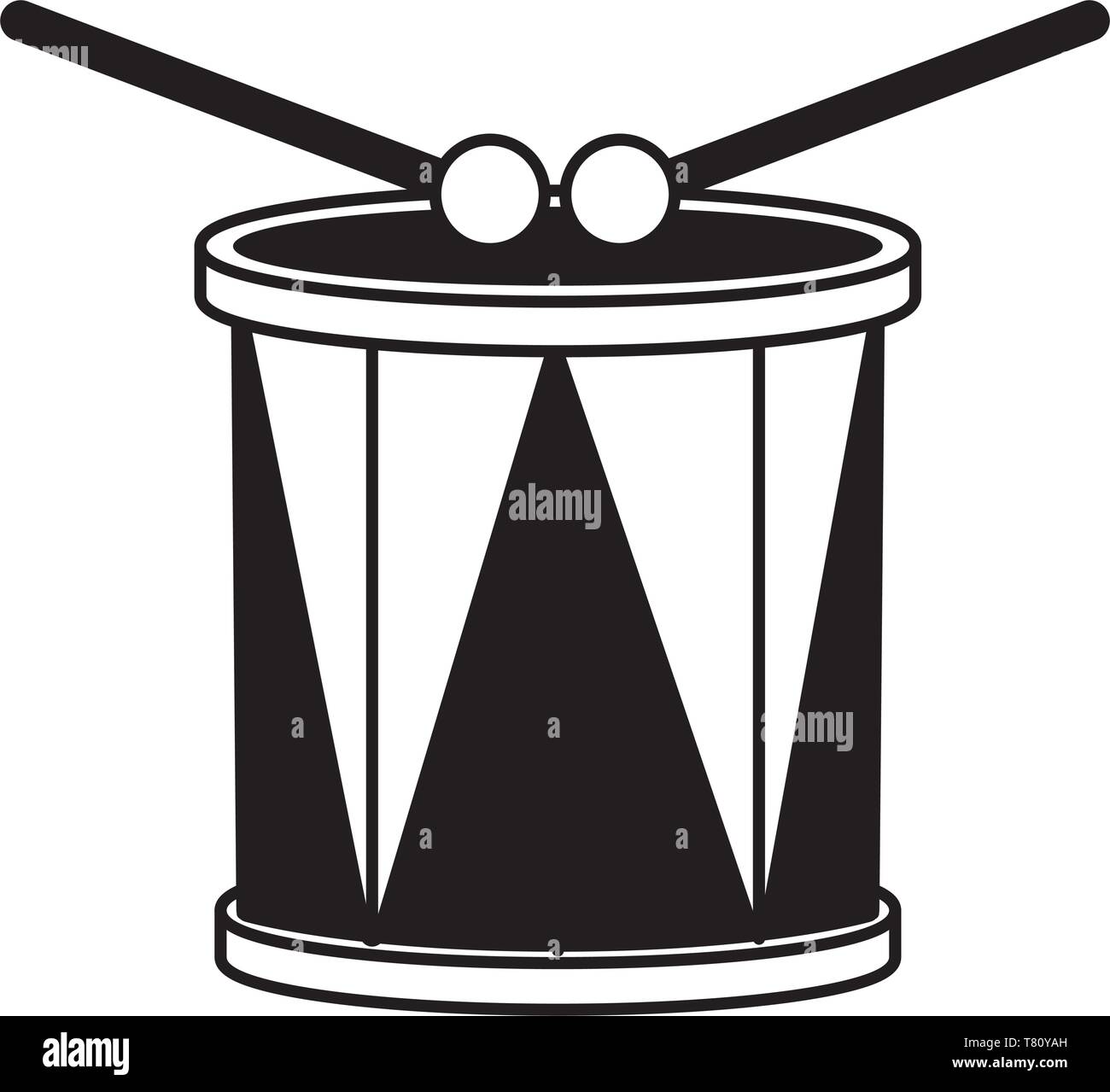 drum and sticks music Stock Vector Image & Art - Alamy