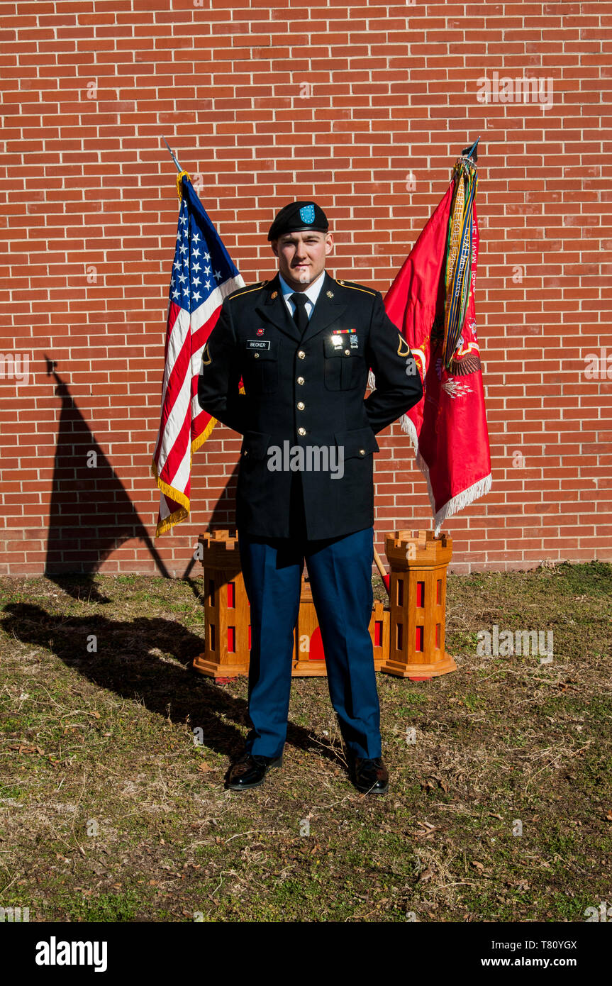 Fort Leonard Wood. Abrahms Theater, A Co 35th OSUT. US Army National