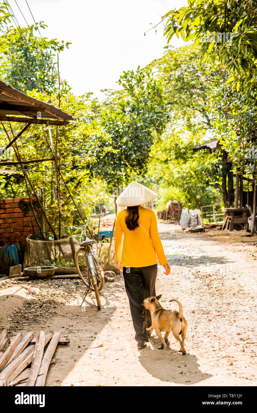 Village life, Vietnam, Indochina, Southeast Asia, Asia Stock Photo