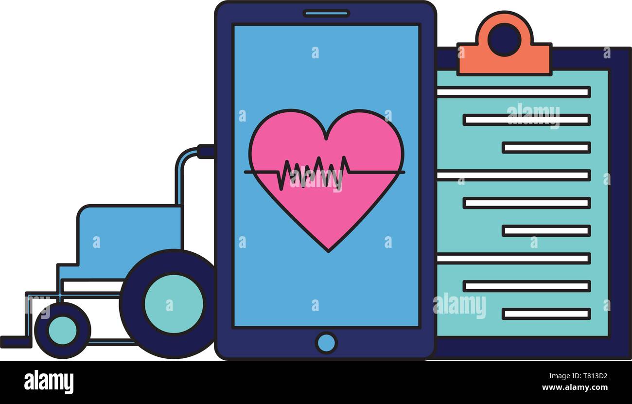 medical smartphone app Stock Vector Image & Art - Alamy