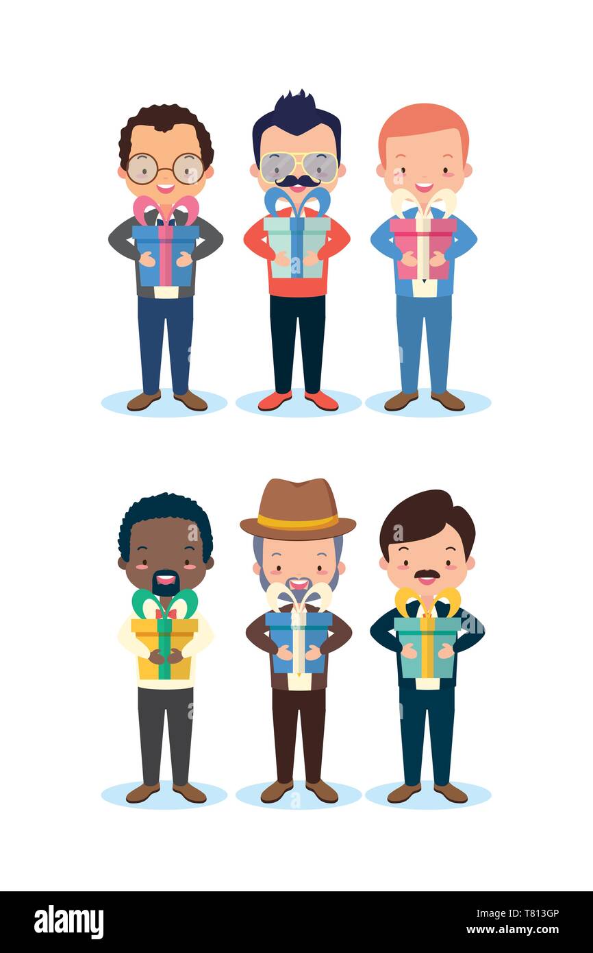 happy fathers day Stock Vector