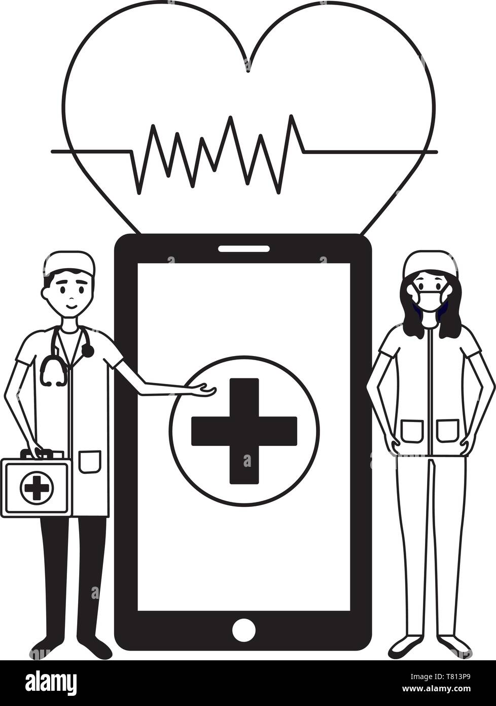 medical people staff Stock Vector Image & Art Alamy