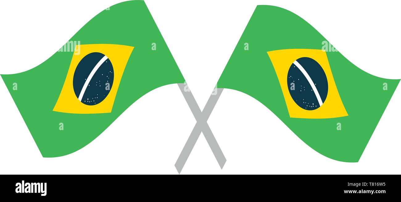brazil-flag-emblem-stock-vector-image-art-alamy