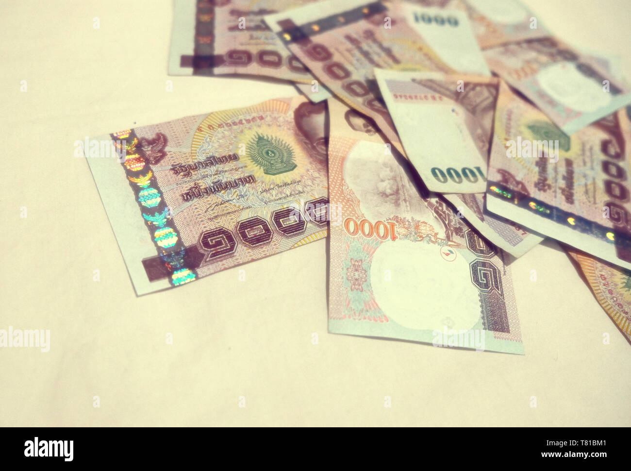 background-with-money-thai-thousand-baht-bills-stock-photo-alamy