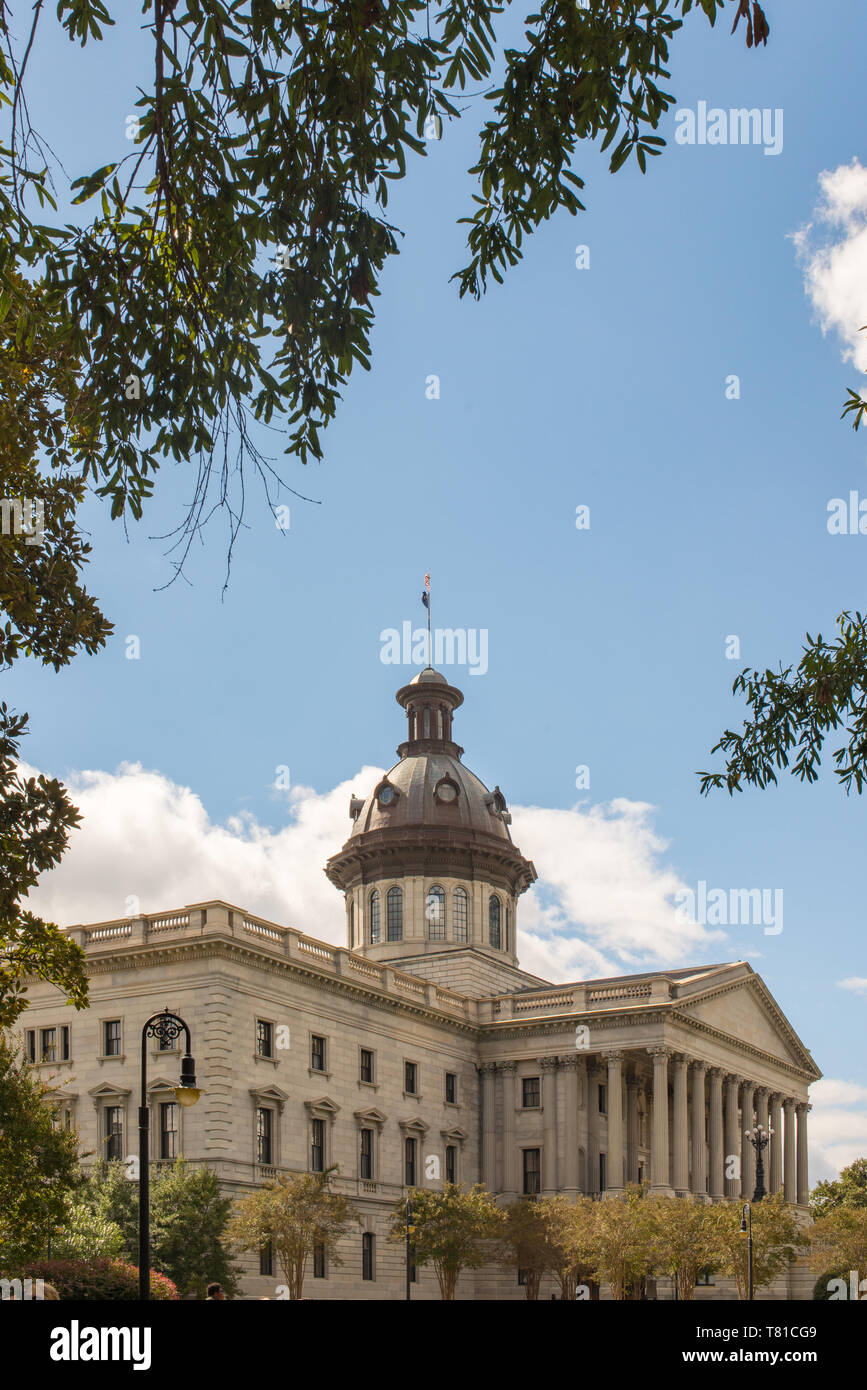The South Carolina State House is a majestic Greek Revival landmark in