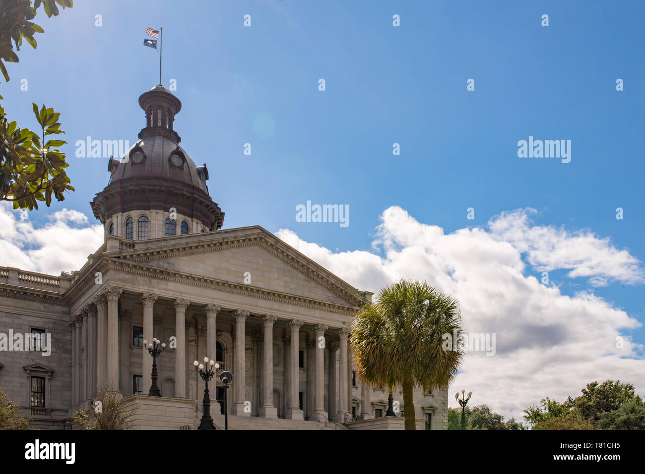The South Carolina State House is a majestic Greek Revival landmark in