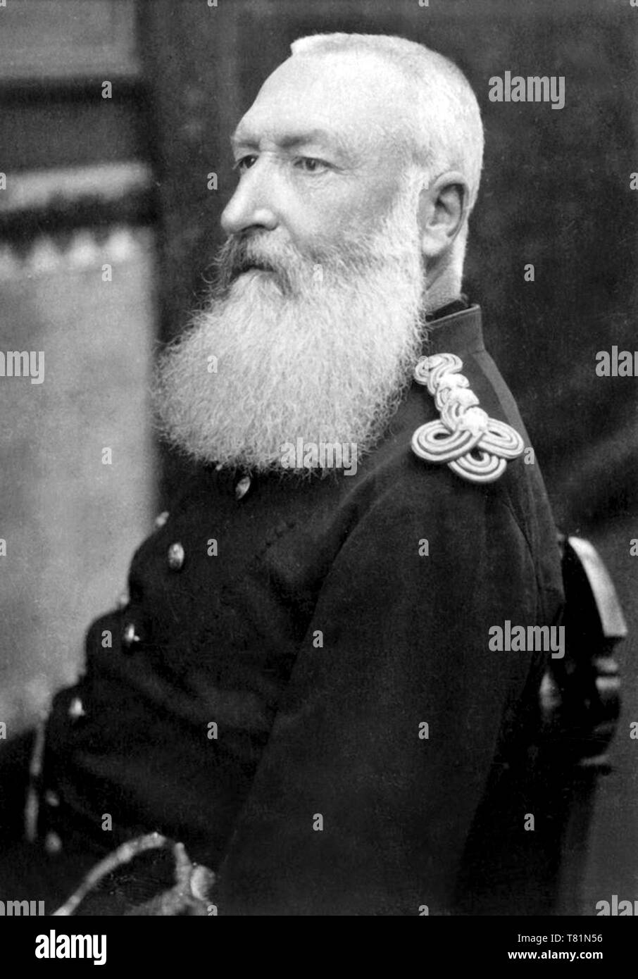 Leopold II, King of the Belgians Stock Photo