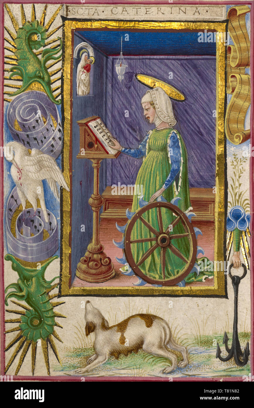 Saint catherine alexandria wheel hi-res stock photography and images ...