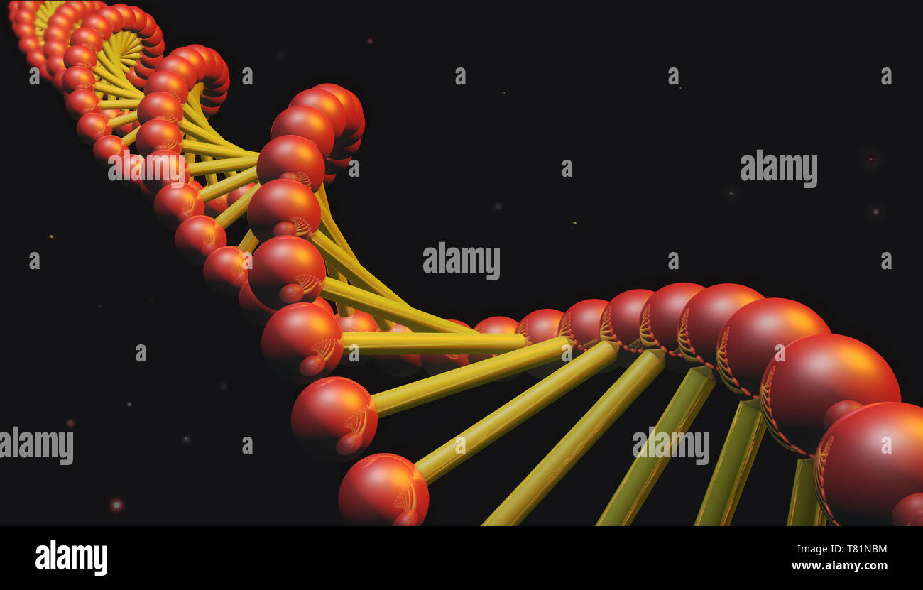 Dna illustration hi-res stock photography and images - Alamy