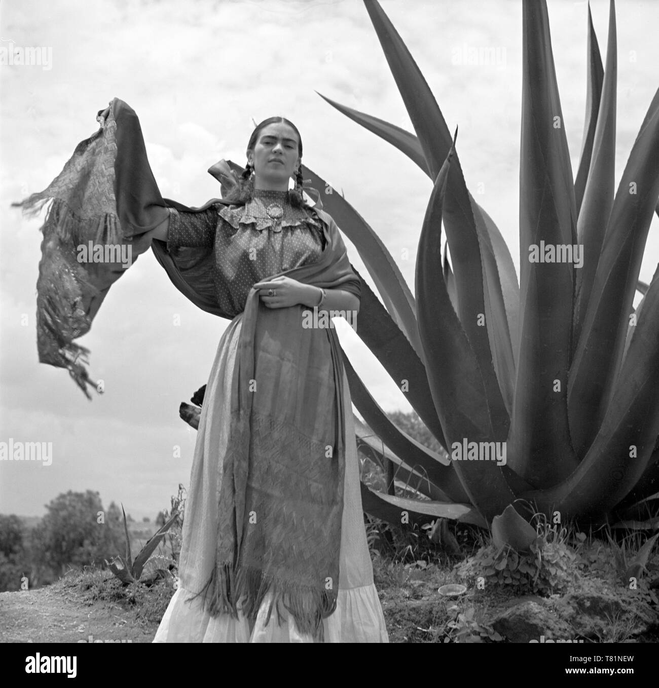 Frida Kahlo, Mexican Artist Stock Photo