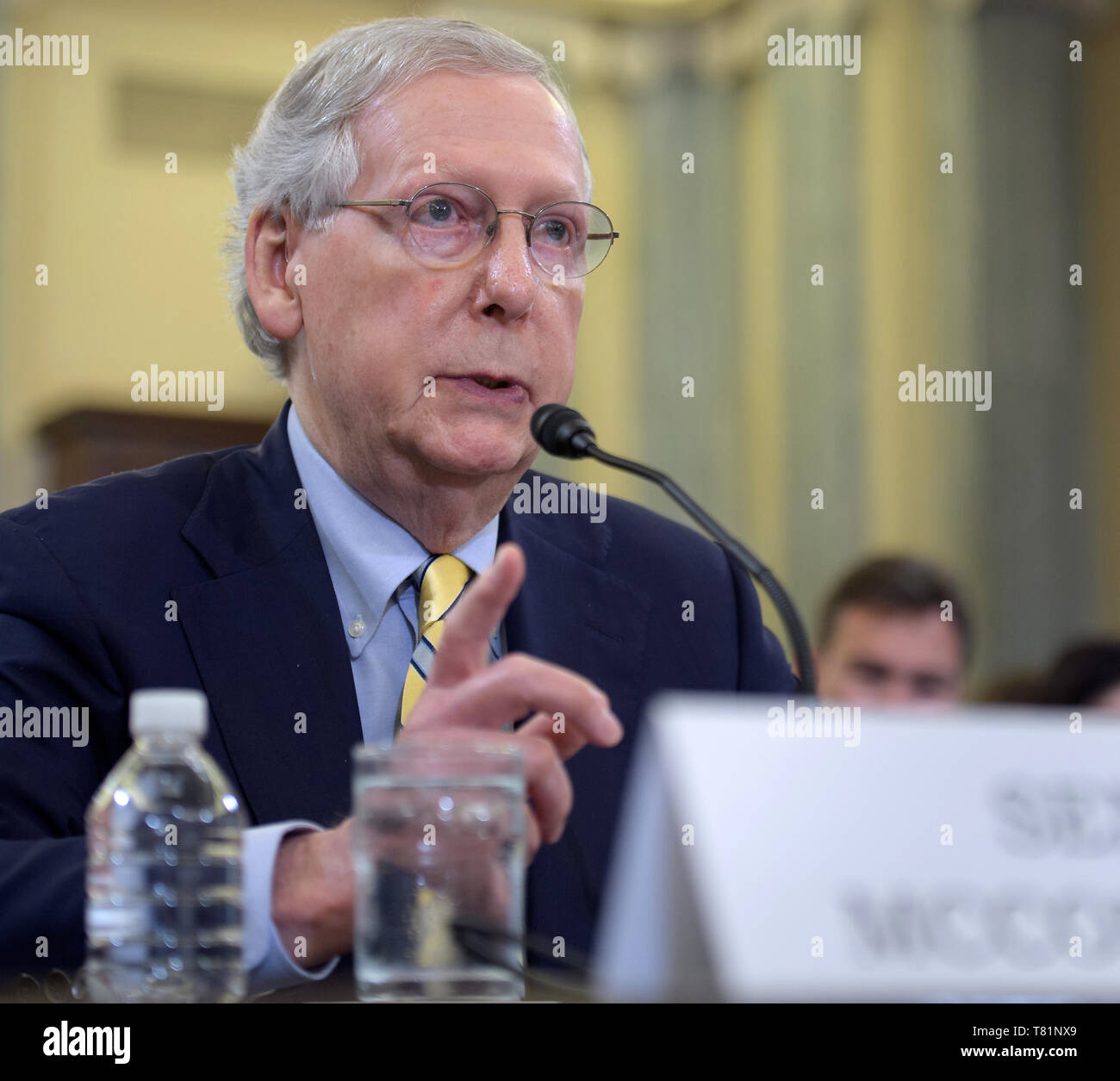 Senator Mitch McConnell Stock Photo