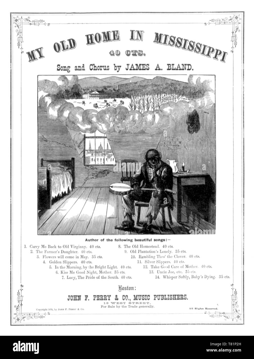 Black and white minstrel show Cut Out Stock Images & Pictures Alamy