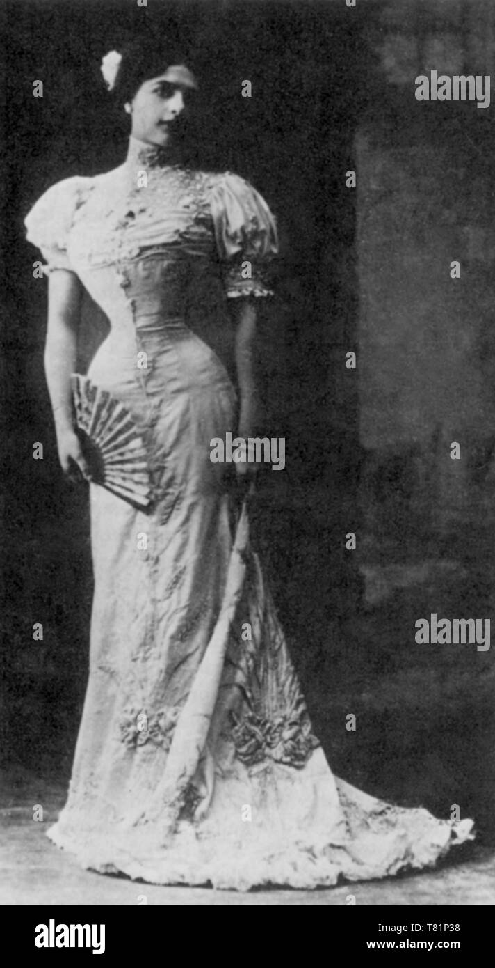 Mata Hari, Dutch Exotic Dancer and Courtesan Stock Photo